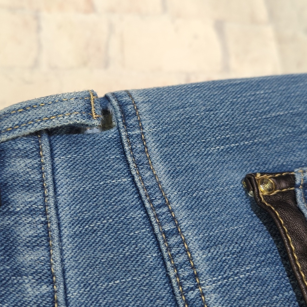 Belle Kim Gravel Denim Jeans 6 Ladies - Picture 6 of 14